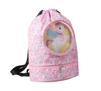 YIGZYCN Sac de lavage sec et humide - Sac de natation étanche avec cordon de serrage - Sac de plage pour garçon et fille, D