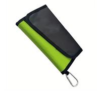 YIGZYCN Sac de pêche avec mousqueton pour leurres de pêche - Portefeuille intérieur 6 poches pour appâts artificiels - Changement fréquent de leurres