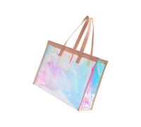YIGZYCN Sac de sport étanche à la mode pour femmes, construction en TPU coloré, portable, accessoire de plage, piscine, voyage, sac de douche d'extérieur multifonctionnel