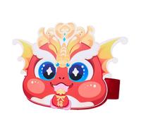 YIGZYCN Serpent Bandeau Serpent Année Mascottes en Papier Décoratif pour Garçon Fille Anniversaire Bandeaux de Scène Couvre-chef Accessoires d'événement culturel
