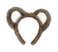 YIGZYCN Serre-tête avec oreilles d'animaux en peluche pour jeux de rôle, doux, confortable à porter pour les fêtes d'adultes, accessoire de scène sûr