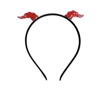 YIGZYCN Serre-tête en corne de diable pour enfants, cosplay, Halloween, carnaval, accessoires de costume cornes de diable