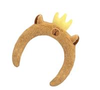 YIGZYCN Serre-tête en forme d'animal pour adultes et femmes - Joli bandeau en peluche pour fête de famille - Accessoire pour cheveux d'animaux