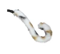 YIGZYCN Serre-tête en forme de chat en peluche avec bande réglable - Accessoire de cheveux pour cosplay et amateurs de fête