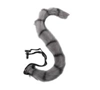 YIGZYCN Serre-tête en forme de chat en peluche avec bande réglable - Accessoire de cheveux pour cosplay et amateurs de fête