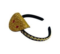 YIGZYCN Serre-tête en forme de couronne de serpent avec pierres scintillantes pour costume et coiffe serpent avec strass brillants pour Halloween et cosplay