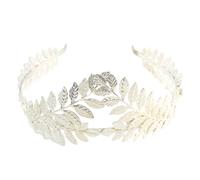 YIGZYCN Serre-tête pour Halloween, motif feuilles grecques et florales, accessoire pour cheveux pour fêtes costumées, look tendance