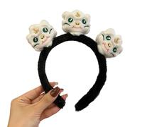 YIGZYCN Serre-tête serpent en peluche brodée pour le Nouvel An chinois adultes enfants confortable et multi-usage Bandeau serpent accessoires festival bandeau Nouvel An chinois