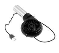 YIGZYCN Souffleur de barbecue USB 5 V avec câble USB - Soufflet de cuisine - Outil de cuisson pour cuisine en plein air - Ventilateur de barbecue