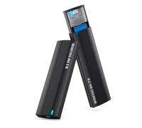 YIGZYCN Speed M.2 SSD Enclosure M.2 NVME/NGFF Boîtier prend en charge une capacité de 6 To de transfert de données rapide de 10 Go, facile à installer et à utiliser NVMe