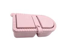 YIGZYCN Support à collations en silicone de qualité supérieure - Passe au four à micro-ondes - Design anti-fuite pour garder la fraîcheur - Nettoyage simple - Prêt pour le voyage - Passe au