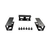 YIGZYCN Support de bureau pour ordinateur portable avec vis sous le bureau - Support de montage sous la table pour clavier d'ordinateur portable