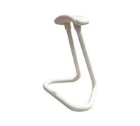 YIGZYCN Support de casque imprimé en 3D, construction ABS solide, blanc