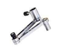 YIGZYCN Support de plateau d'appâts pliable pour chaise de pêche avec trou de 17 mm - Extension de canne à pêche réglable pour pêcheurs à la ligne