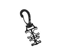 YIGZYCN Support de tuyau de plongée avec double clip de tuyau avec boucle de crochet, clips pour tuyaux de plongée avec tuba, accessoires de plongée avec tuba