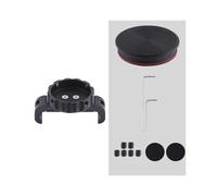 YIGZYCN Support de vélo dissimulé - Design antivol discret - En métal ABS - Compatible avec les outils - Pour selle de vélo