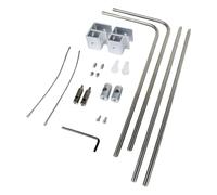 YIGZYCN Support d'éclairage pour aquariums à angles multiples - Construction en aluminium robuste - S'adapte à la plupart des luminaires LED - Durabilité - Supports d'éclairage d'aquariums