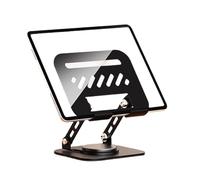 YIGZYCN Support pliable pour tablette - Dissipation de la chaleur - Rotation à 360 degrés - Réglable - Pliable - En métal - Refroidissement pour ordinateur portable