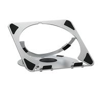 YIGZYCN Support pliable réglable pour ordinateur portable avec base rotative à 360 degrés en aluminium