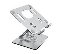 YIGZYCN Support pour ordinateur portable rotatif à 360° en aluminium pliable pour tablettes et bureau - Support coloré pour tapis de lit 12,9" pour rehausser le bureau