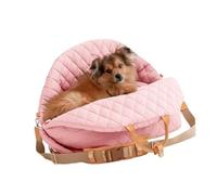 YIGZYCN Systèmes de voyage convertibles pour animaux de compagnie, lit plié, anneaux de base antidérapants, poche de rangement, accessoires pour chien, sièges de voiture convertibles, lit pour chien