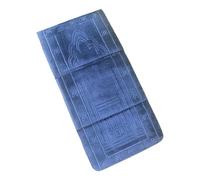 YIGZYCN Tapis de prière islamique pliable avec fond antidérapant en polyester doux - Taille portable - Tapis de voyage musulman