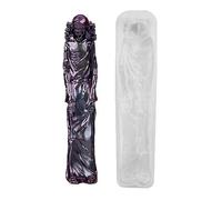 YIGZYCN Tête de mort moulée en élastomère moulé pour moulage de colophane, création de flammes artisanales, décoration d'intérieur, cadeau créatif pour vos proches