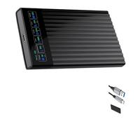 YIGZYCN Toolless Boîtier externe SATA HDD 2,5" USB 3.2 Gen1 5 Gbps Affichage de la vitesse de transfert pour suivi de la température du disque