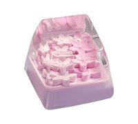 YIGZYCN Touches en colophane pour claviers mécaniques - Transparentes - Avec une sensation physique confortable - Prise en main confortable - Touches en colophane