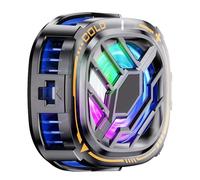 YIGZYCN Ventilateur de refroidissement pour téléphone avec éclairage coloré - Fixation magnétique facile pour streamers, vloggings