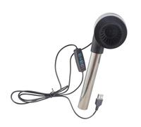 YIGZYCN Ventilateur soufflant alimenté par USB 5 vitesses réglables avec conduit de 14,5 cm pour allumage et refroidissement du barbecue, outil de ventilation portable 5 V, souffleur USB avec longue