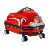 YIHANSS 20 "Suise de Voyage pour Enfants, Tout-Petit chevauchant des Bagages légers avec Une Roue silencieuse à 360 °, des Concepts de Forme de Voiture à Bagages roulants durs, pour garçons Filles de
