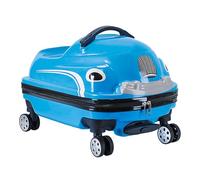 YIHANSS 20 "Suise de Voyage pour Enfants, Tout-Petit chevauchant des Bagages légers avec Une Roue silencieuse à 360 °, des Concepts de Forme de Voiture à Bagages roulants durs, pour garçons Filles de