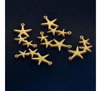 YIHANSS 5pcs Bracelet Star Connecteurs Collier Pendant Charmes pour Les Bijoux de Bricolage Faire des Fournitures Faites à la main-28602