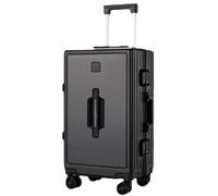 YIHANSS Business Travel Luggage à Bagages sans Fermeture éclair avec Cadre en Aluminium, Valise de Coquille Dure légère avec Roues à Spinner