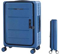 YIHANSS Business Travel Luggage Pliant dans Les cadavres Pliables Chariot ajusté Port de Transport sur Les Bagages Front Ouverte Varigne Universal Wheel Light (Couleur: E, Taille: 20 Pouces)