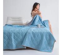 YIHANSS Couette fraîche pour Les dormeurs Chauds et Les Pulls de Nuit, Couverture Super Douce pour Toutes Les Saisons, Lavable en Machine et Facile d'entretien (G, 200 * 230 cm/79 * 91") (H 200 *