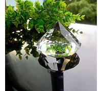 YIHANSS Crystal 65 mm Diamond Crystal Decoration K9 Glass Clear Crystals Carnet Carnement Decoration Mariage Cadeaux PHOTOP