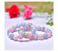 YIHANSS Crystal Natural Rough Rough Natural Color Coulis Crystals Crystals Bracelet Perles Bracelet 12 mm Décoration Home Crystal
