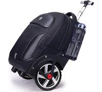 YIHANSS Dluxca Trolley Rolling Backpack for Women Men Men Travel Wheeld Ordinateur Portable Sac à Dos Bagage Sac à Bagages