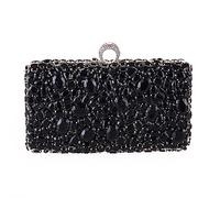 YIHANSS Europe et les États-Unis en acrylique incrusté de la chaîne de diamants Sac d'embrayage pour femmes horizontal carré dîner de femmes
