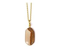 YIHANSS Guérison minéral pierre de cristal naturel druzy chakra pierre pendentif collier énergie bijoux de guérison pour femmes gold chakra chakra équilibre des pierres précieuses décoration cristaux