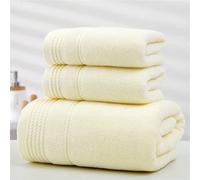 YIHANSS Home Fashion Couleur Unie à Couleurs tordues torsadées Gift 1 pièce Grande Serviette de Douche 2 pièces Nettoyage de Serviette pour la Famille (F 1PS)