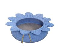 YIHANSS Lit de Chien apaisant Forme de Tournesol Forme de lit pour Animaux de Compagnie pour Animal de Compagnie Chat Chien en Peluche endormi Petit Chiens Chats nidi