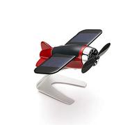 YIHANSS Mini AIR AIR AIR DÉFURANCEUR MODÈLE Airplane Solaire avec Les ORNAUX Accessoires DE DÉCOR DE Voitures Car Vole