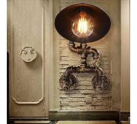 YIHANSS Pipe d'eau Murce Industrial Retro Iron Art Robot Mur Mur