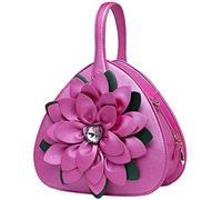 YIHANSS Sacs à main de soirée pour femmes, coeur pêche petit sac diamant fleur de type femelle de type coeur, épaule du sac d'amour (noir)