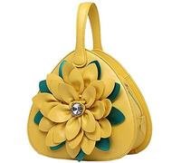 YIHANSS Sacs à main de soirée pour femmes, coeur pêche petit sac diamant fleur de type femelle de type coeur, épaule du sac d'amour (noir)