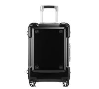 YIHANSS Shelt Dure des Bagages de Voyage Business Luggage sur Un Cadre en Aluminium, Pas de Valise à Fermeture éclair, Une Valise de Verrouillage combinée TSA (Couleur: Blanc, Taille: 20in)