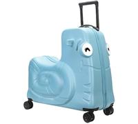 YIHANSS Suise Kids Ride-on Kids, Children Tourister Hardside Bagages, Spinner Wheels Suitcase for Boys Girls, Toddler Travel Trollen Trolley Case, for Children's Festival Gift, Pink, 24 "